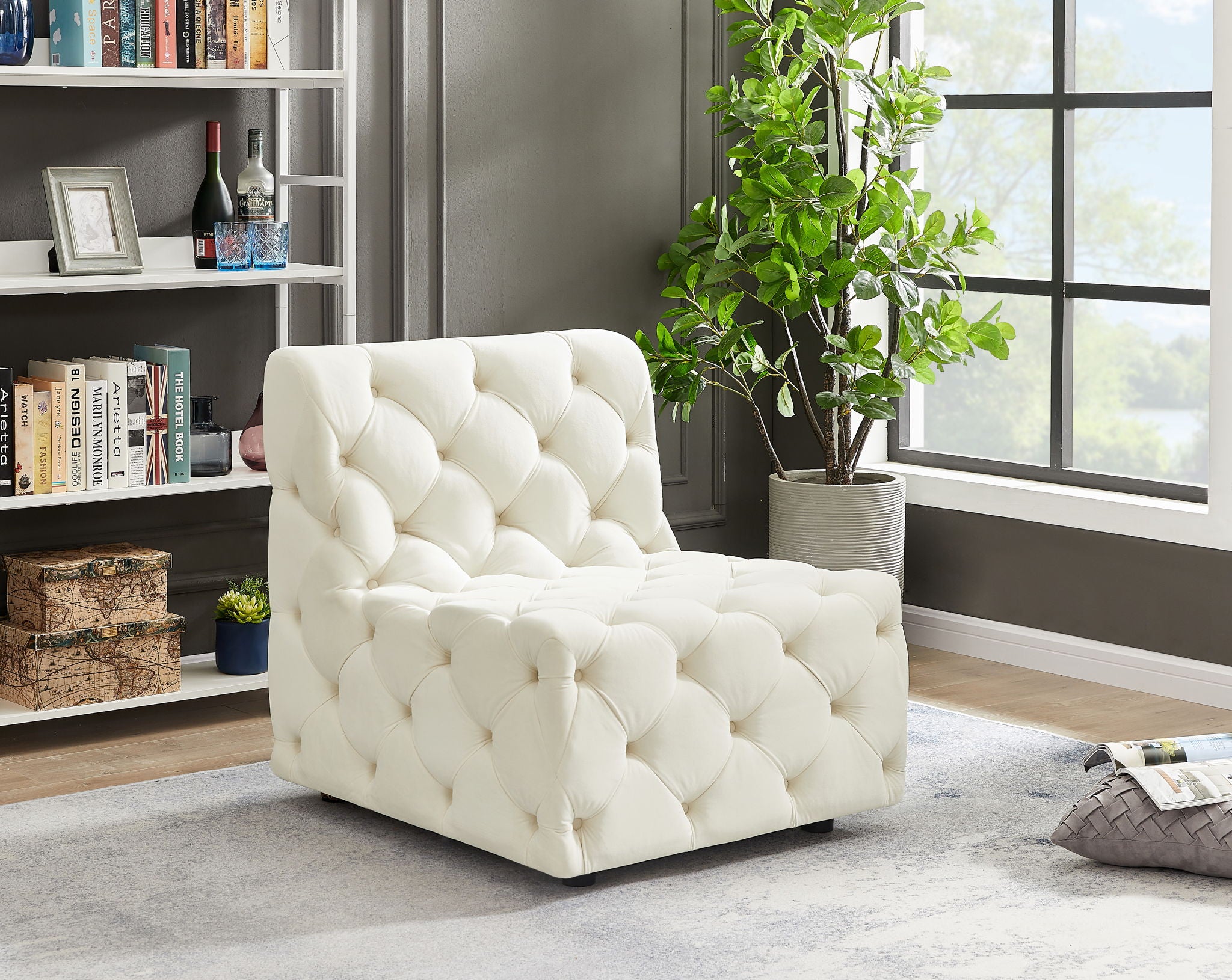 Tuft - Armless Chair