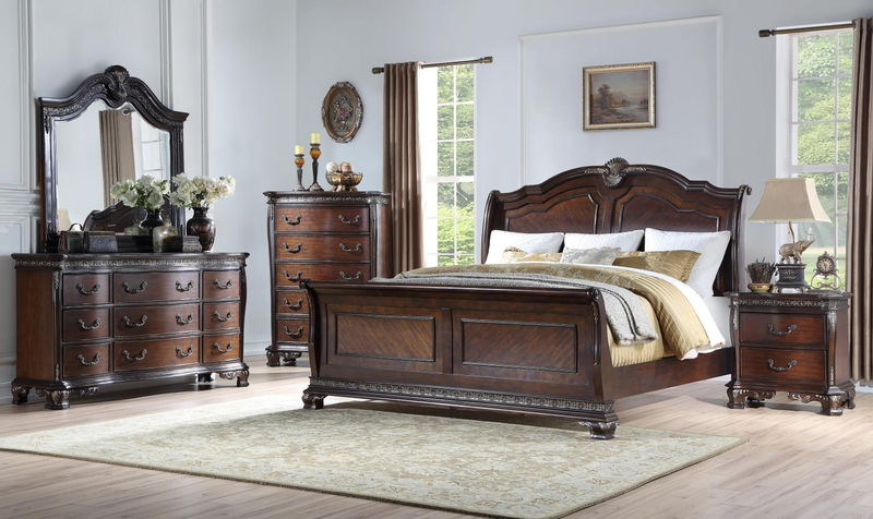 B058 - Dresser - Warm Brown