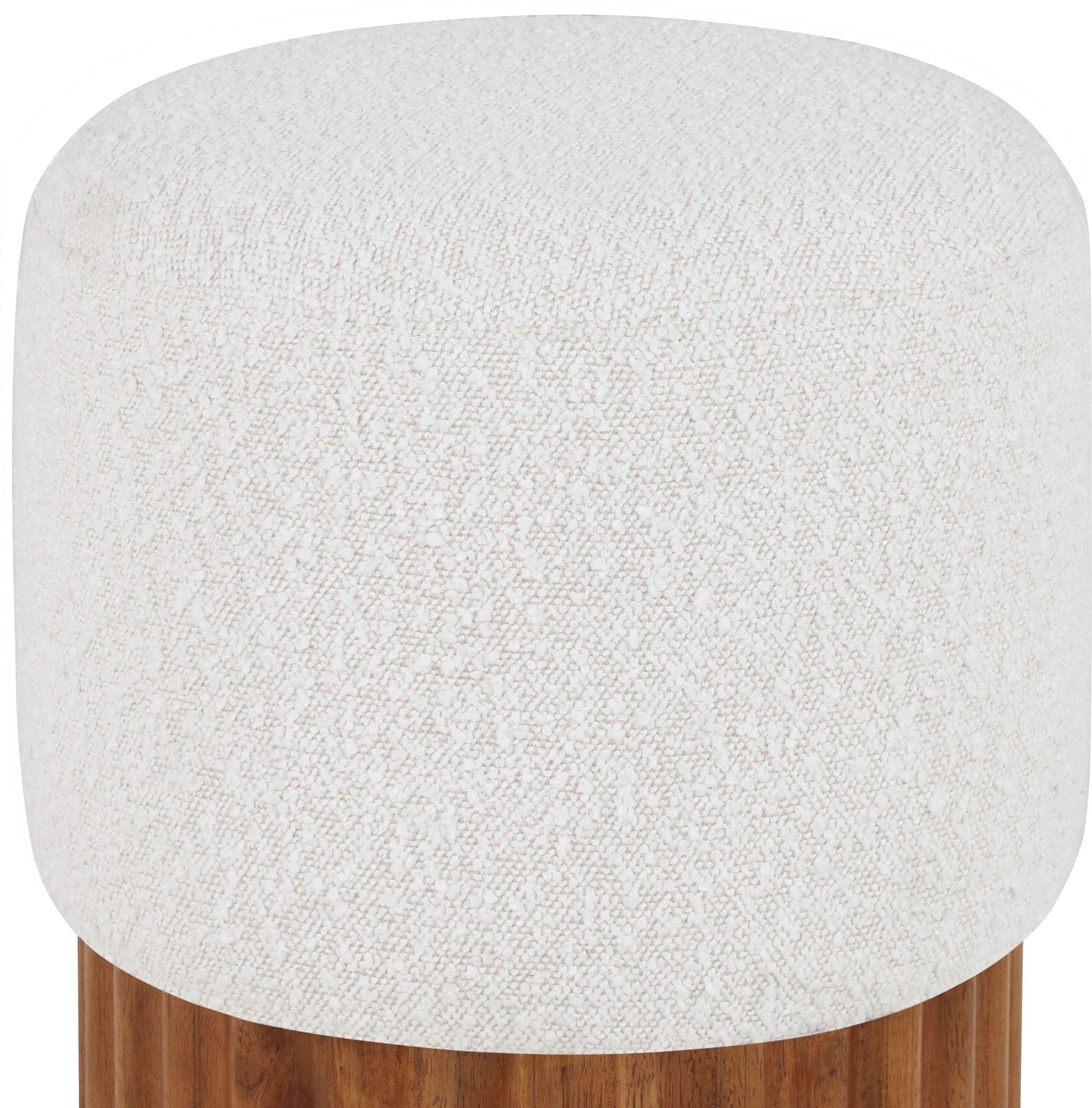 Veranda - Ottoman / Stool With Brown Base