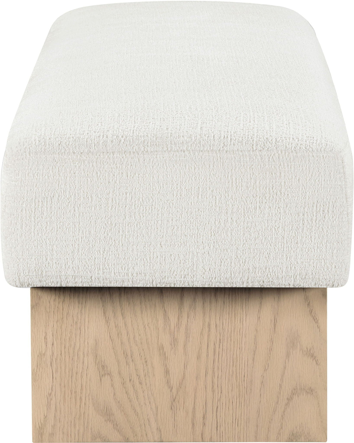 Alora - Bench with Light Brown Base