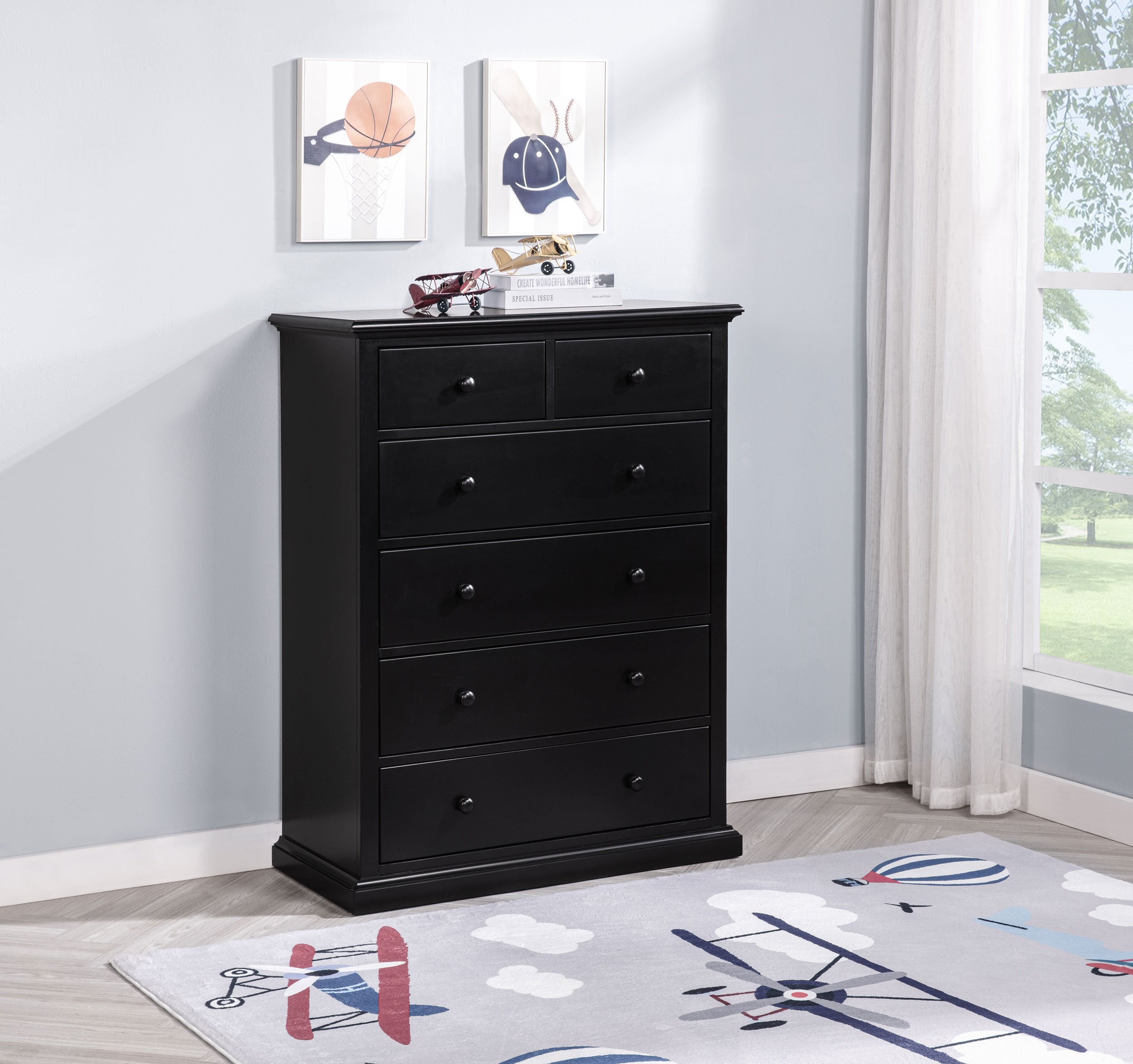 Sumerlin 6-drawer Bedroom Chest of Drawers