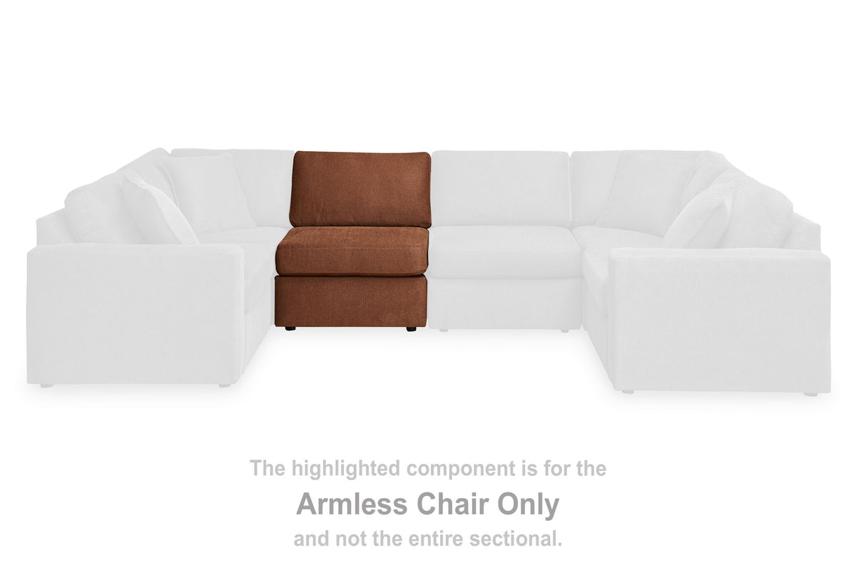 Modmax Modular Armless Chair — view 2