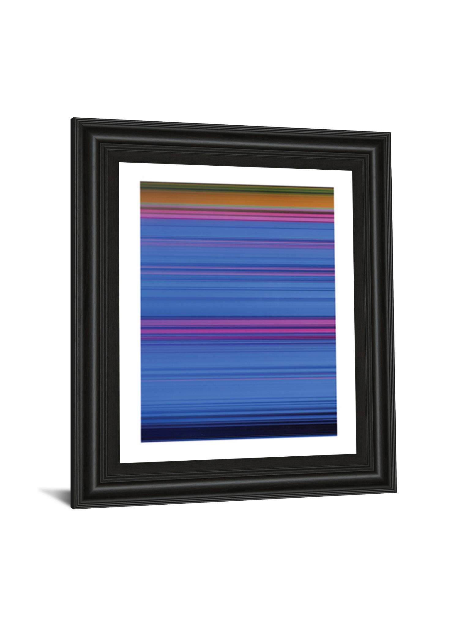 Abstract Blues By Mark Baker 22X26 Framed Print