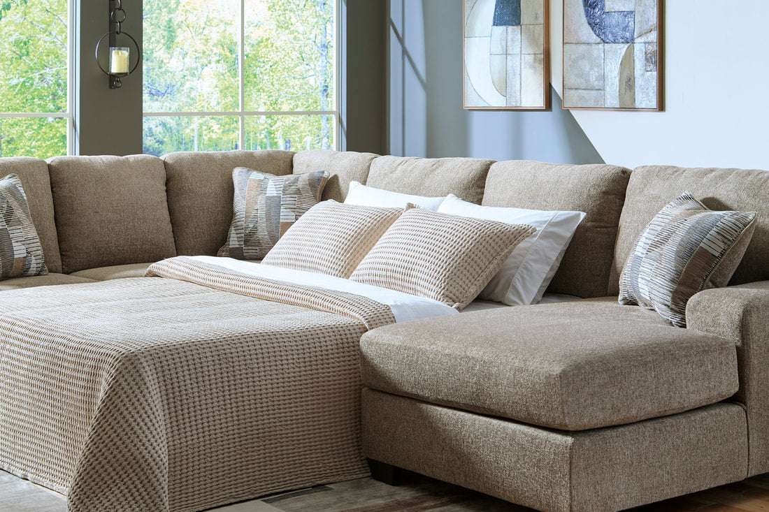 Ashley 484 3PC Sectional — Optional Full-Size Sleeper