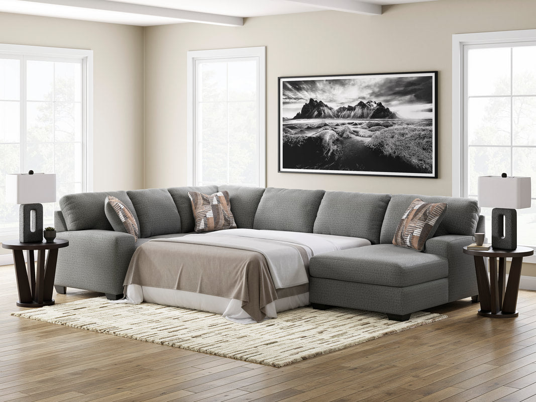 Ashley 484 3PC Sectional — Optional Full-Size Sleeper