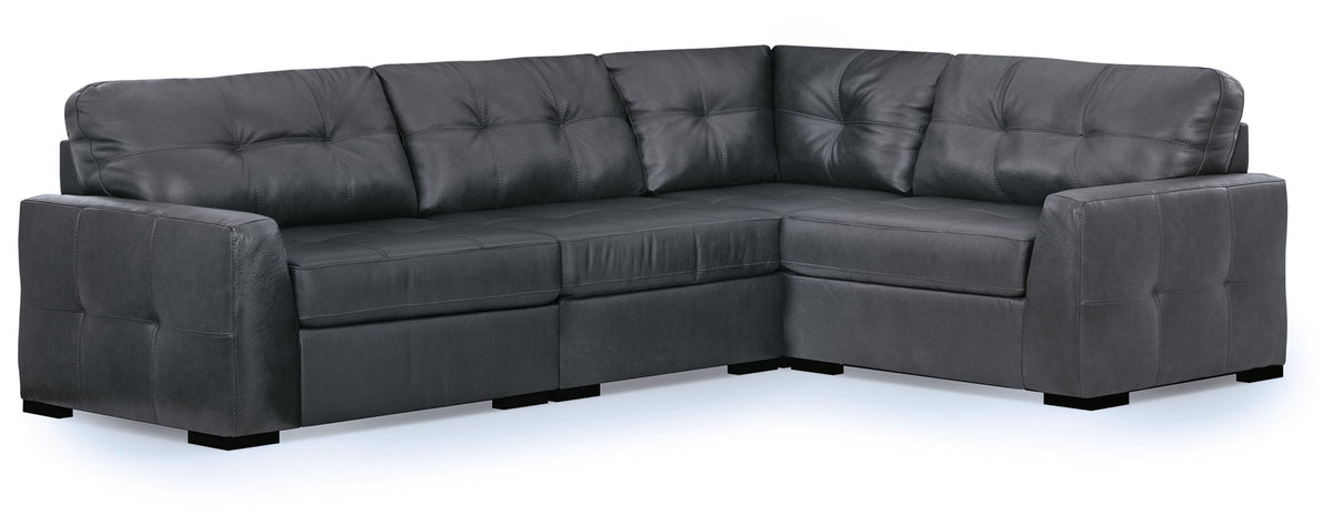Brindley Pier Fog Modular Sectional — 4-Piece Corner Sectional