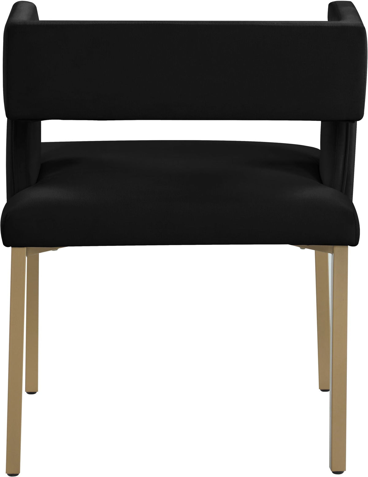 Caleb - Dining Chair (Set of 2) with Gold Legs