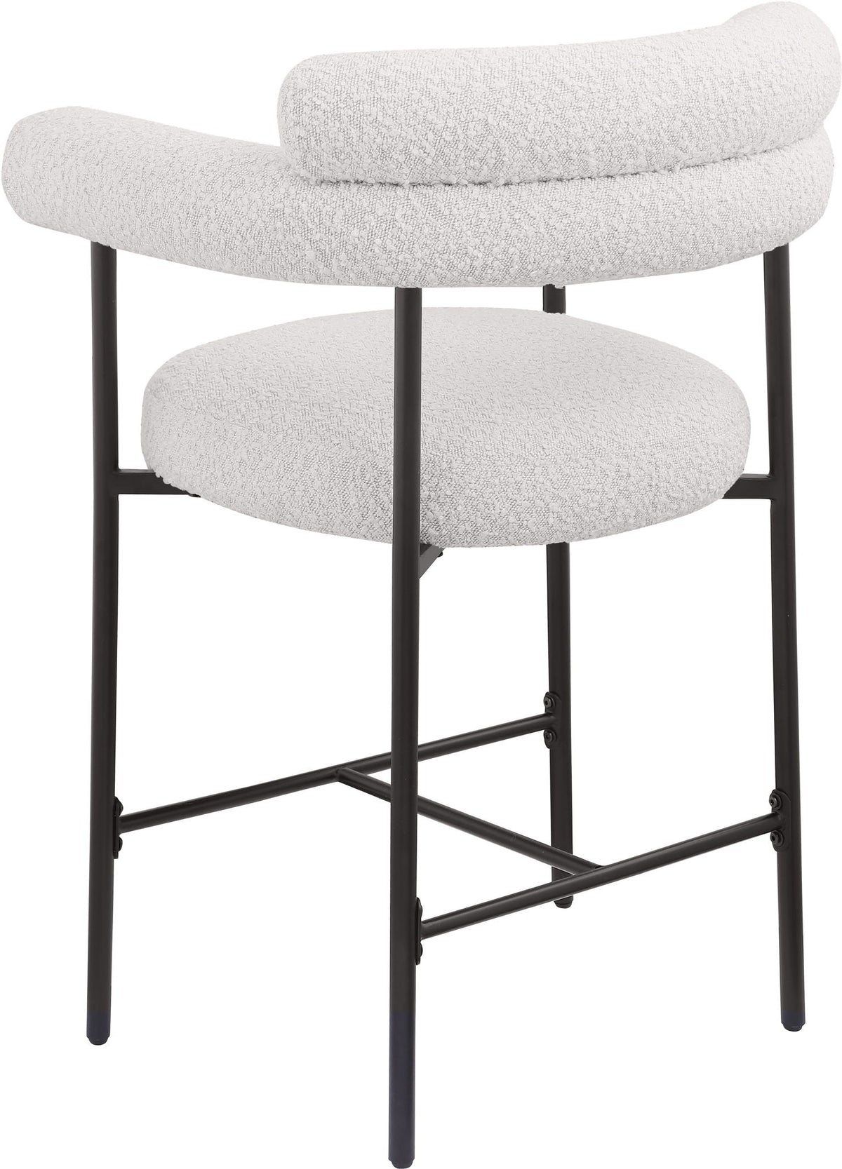 Blake - Counter Stool (Set of 2) with Black Base