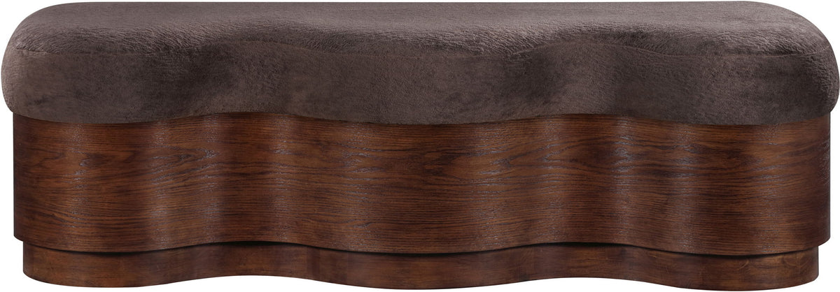 Savoy - Bench with Brown Base
