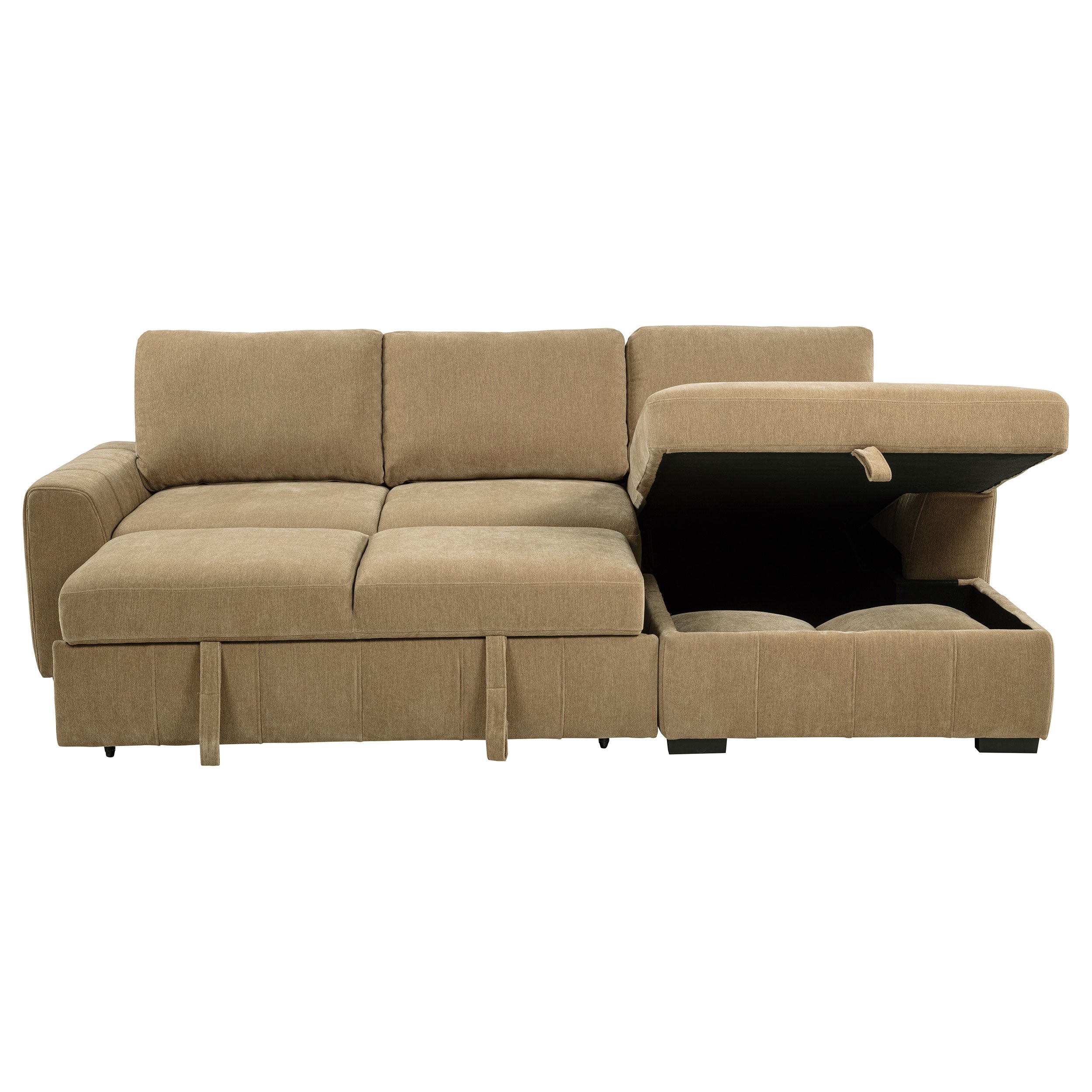 Pastrana Upholstered Sleeper Sectional Sofa RAF Chaise