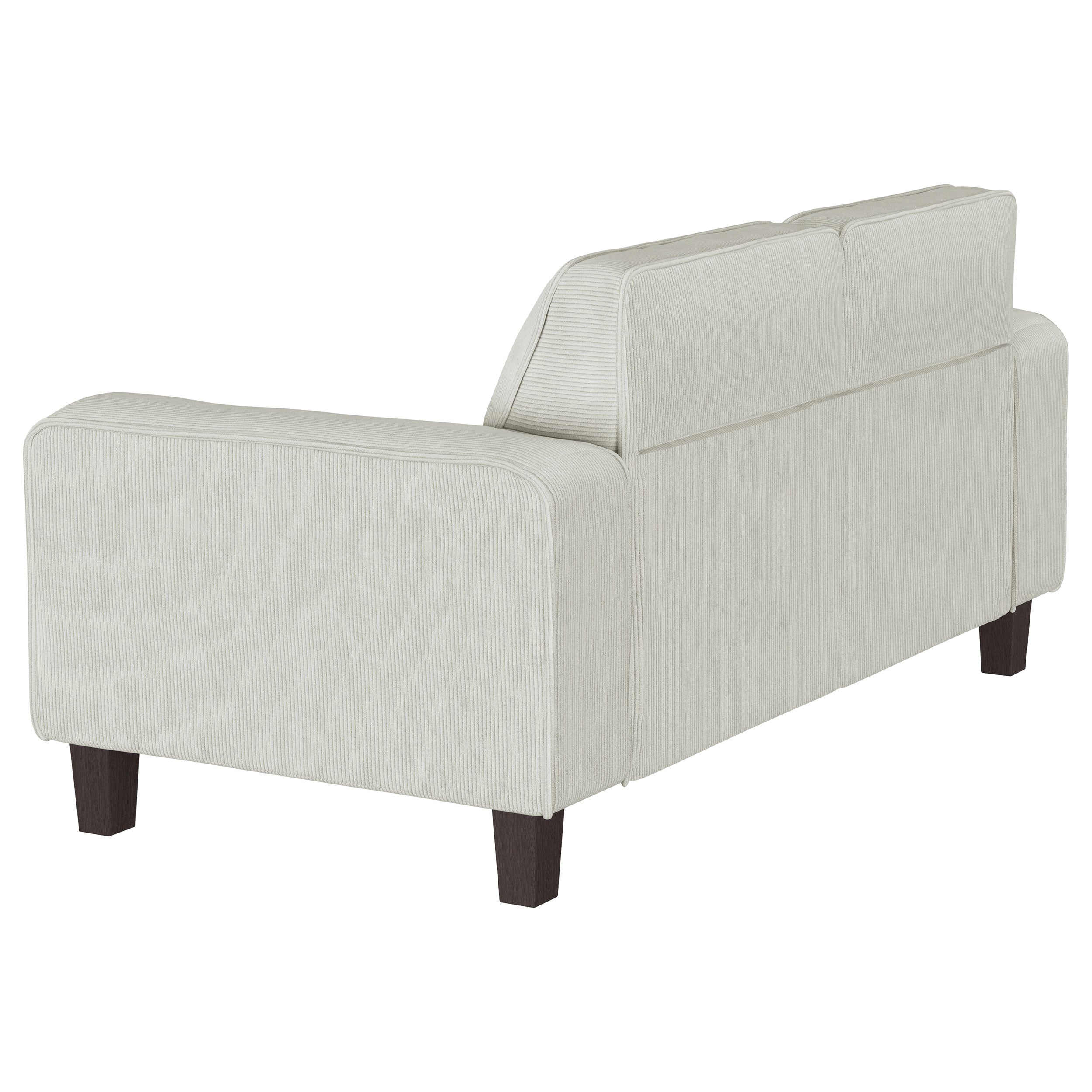 Deerhurst Upholstered Track Arm Sofa Set Greige