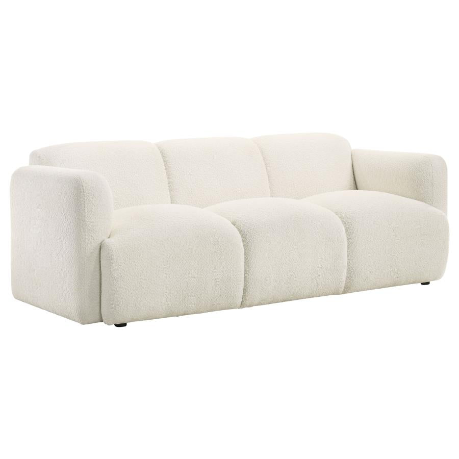 Dorset Upholstered Round Track Arm Sofa Set