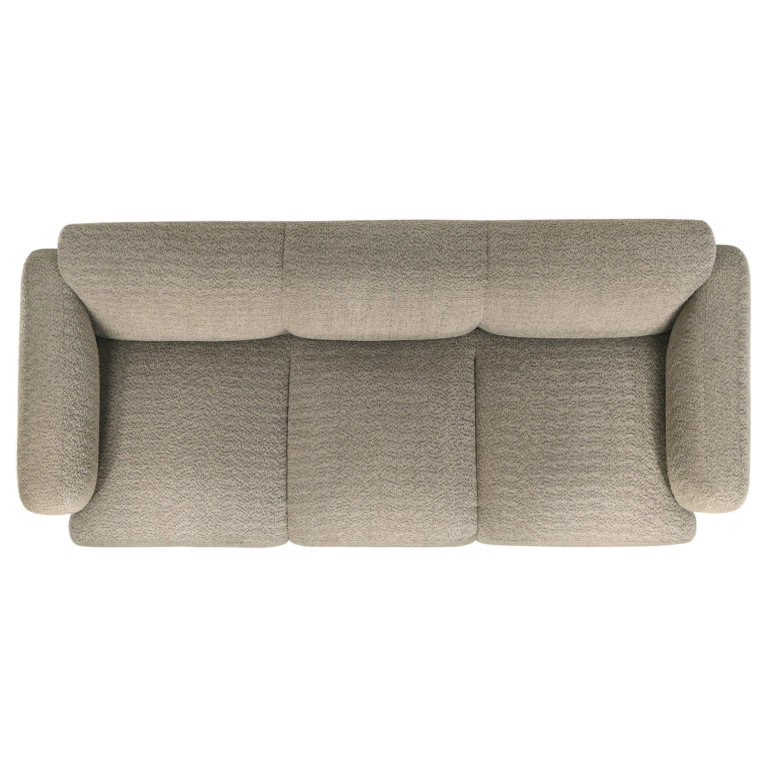 Dorset Fabric Upholstered Round Track Arm Sofa