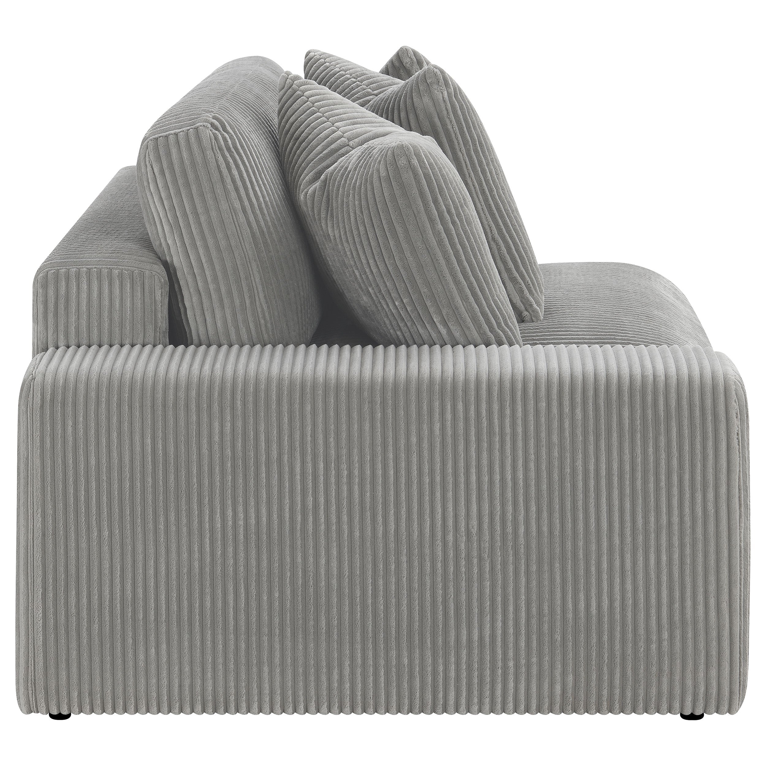 Blaine Upholstered Reversible Sectional Sofa Sand