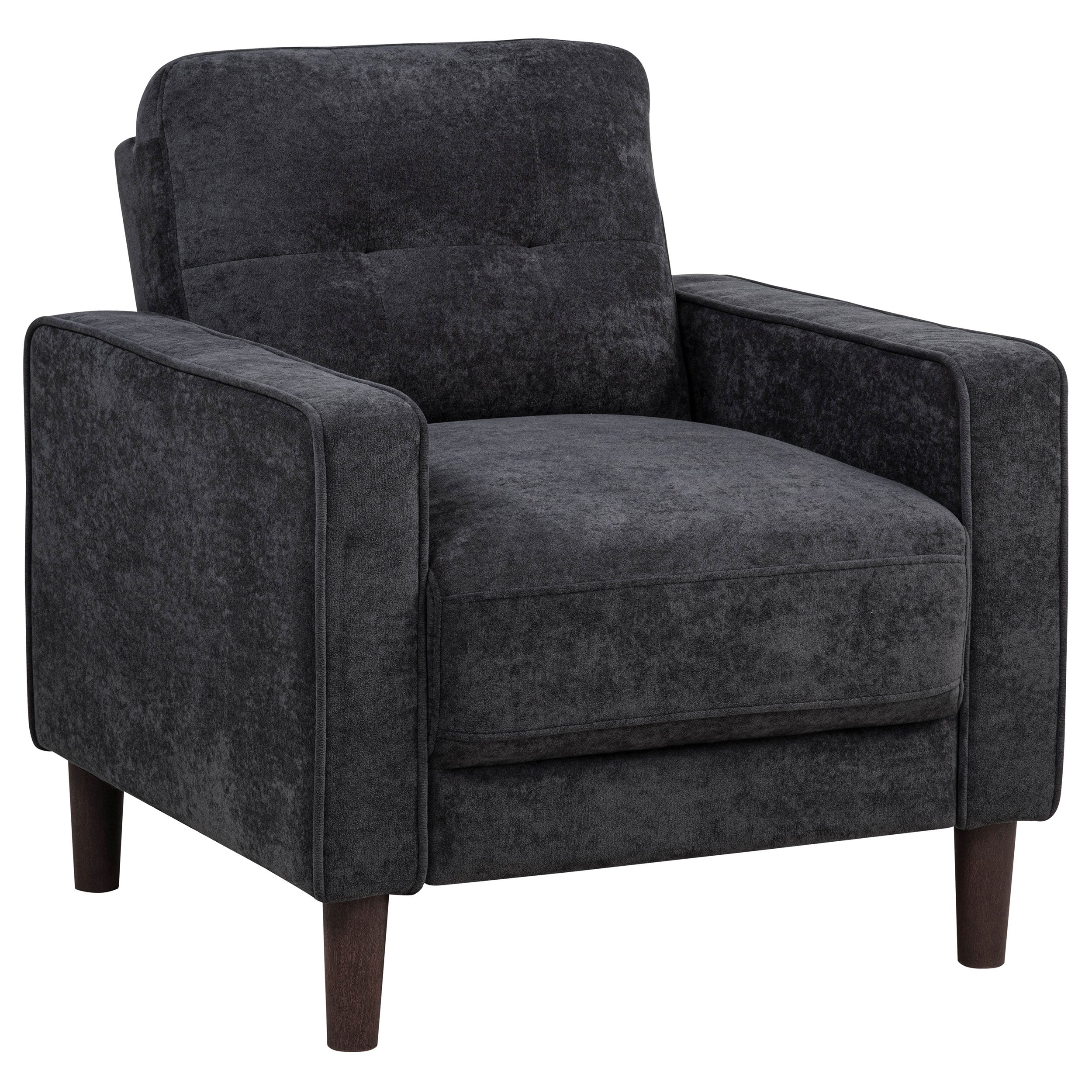 Bowen II Fabric Upholstered Track Arm Sofa Set