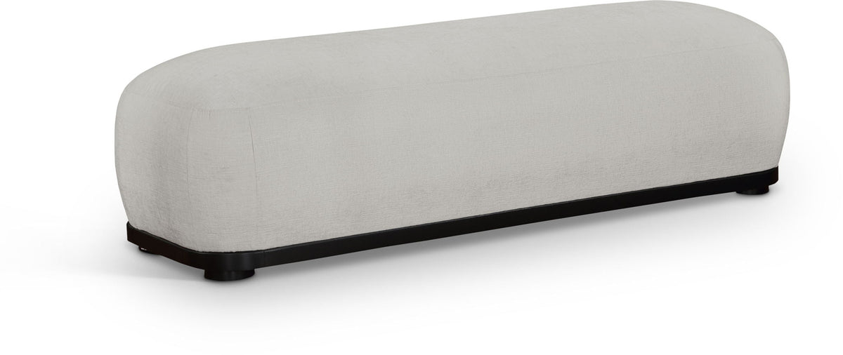 Calum - Bench with Black Frame