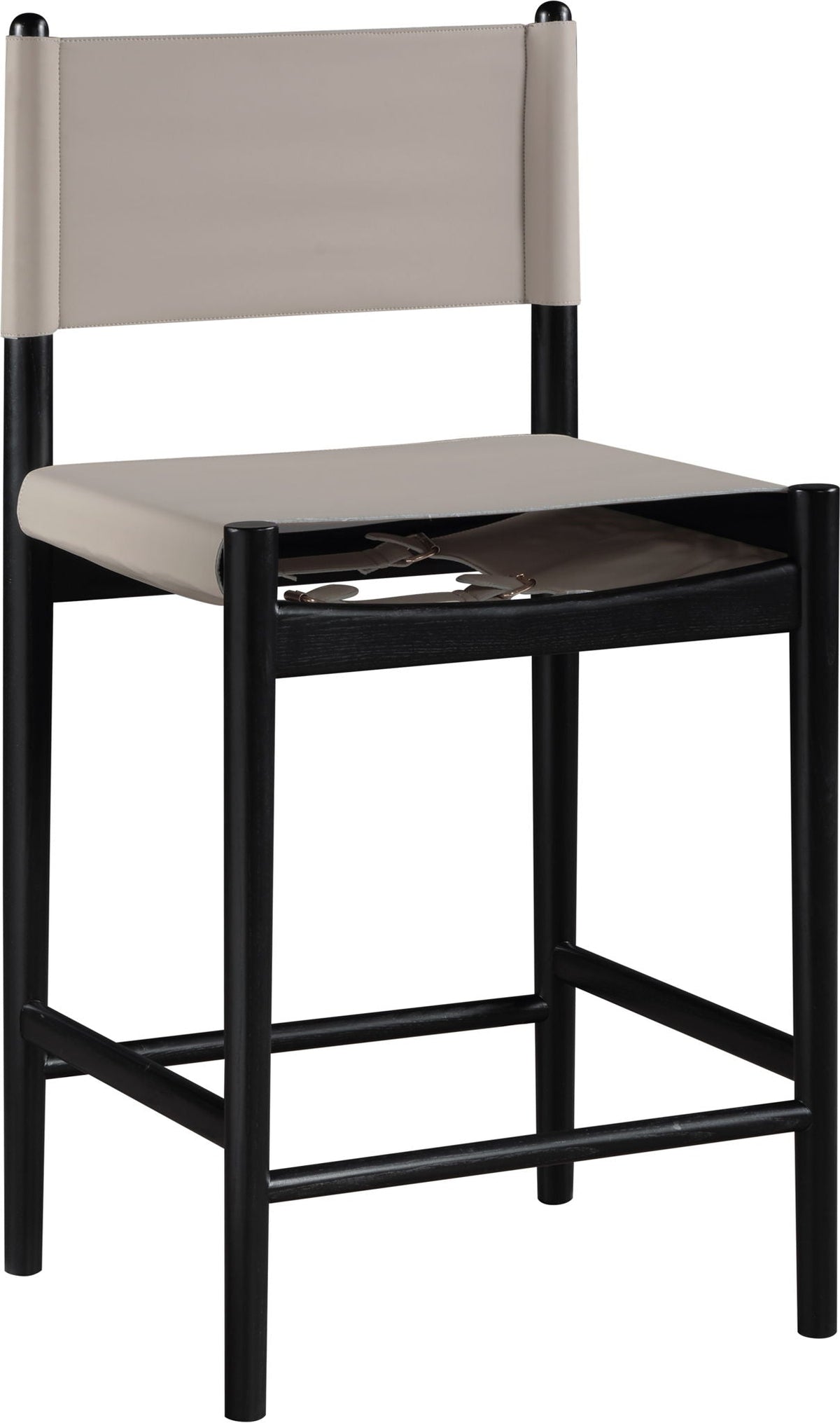 Rawlins - Counter Stool with Black Frame