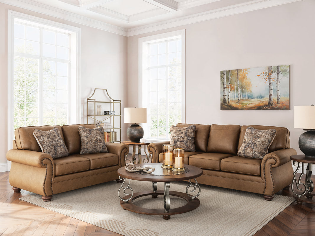 Ashley 559-02 Sofa & Loveseat Set — Accent Pillows Included