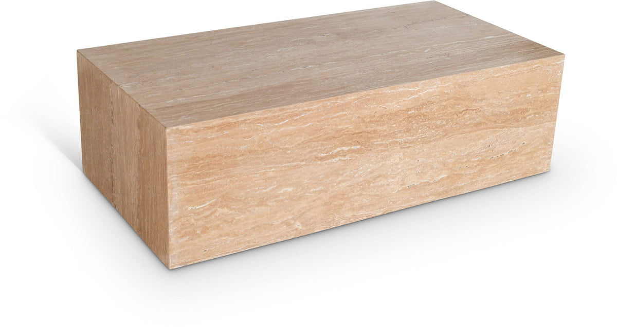 Bolzano - Marble & Travertine Table - Travertine