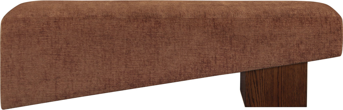 Alora - Bench with Dark Brown Base