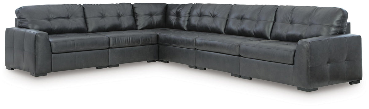 Brindley Pier Fog Modular Sectional — 6-Piece Corner Sectional