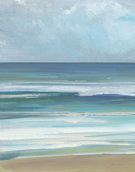 Gentle Waves I By Sally Swatland Giclee Canvas