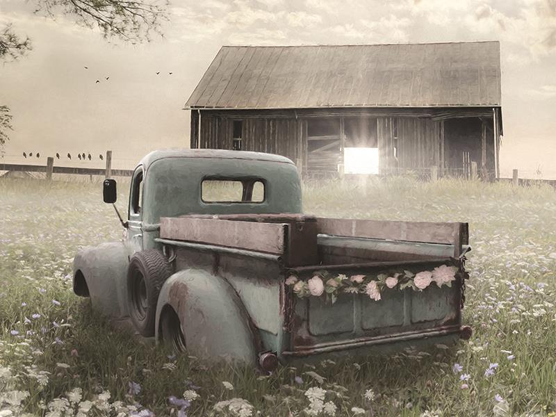 The Old Ride By Lori Deiter Giclee Canvas