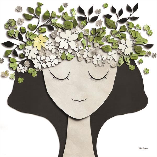 Garden Goddess 5 By Nicole Decamp Giclee Canvas