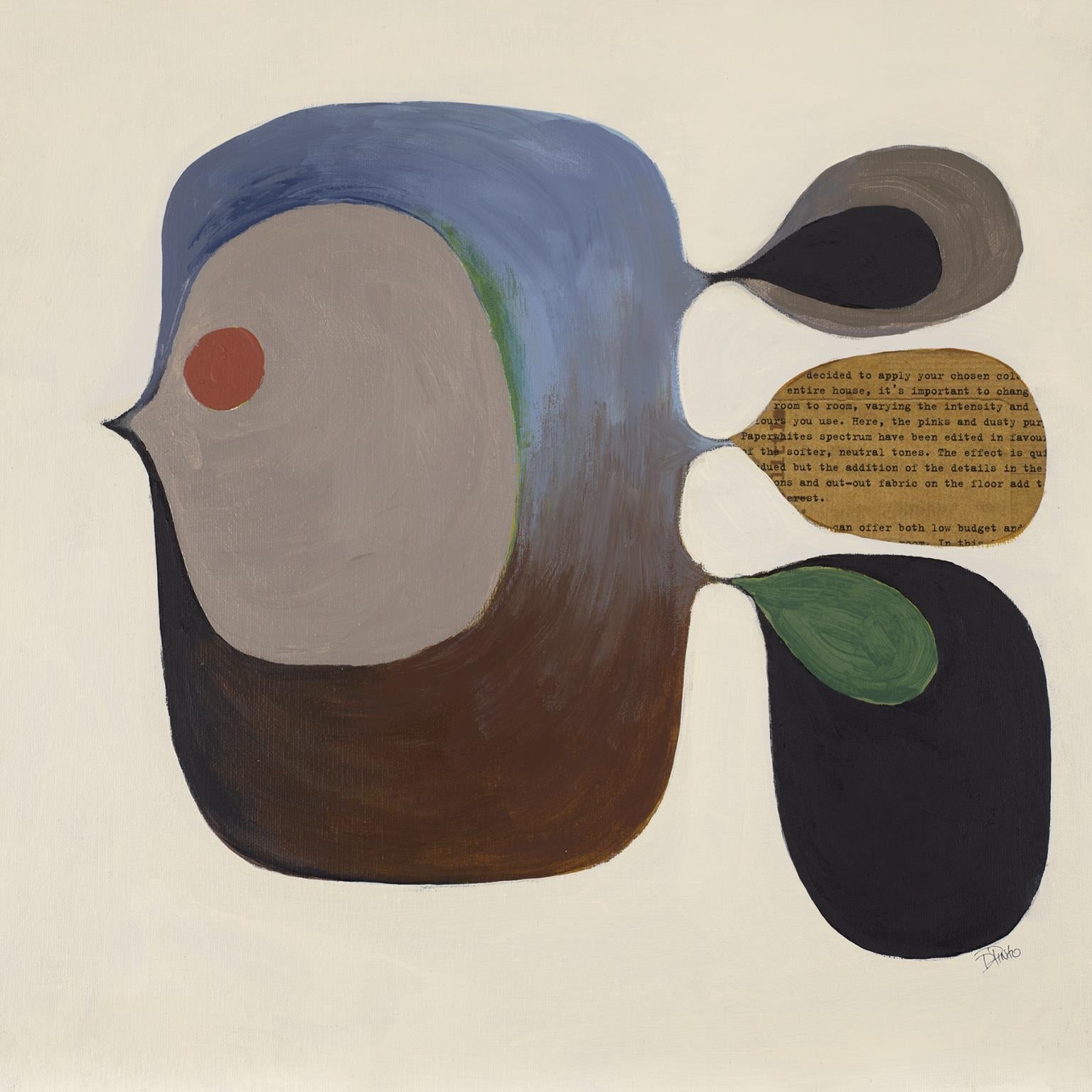 Pescadito Ii By Patricia Pinto Giclee Canvas