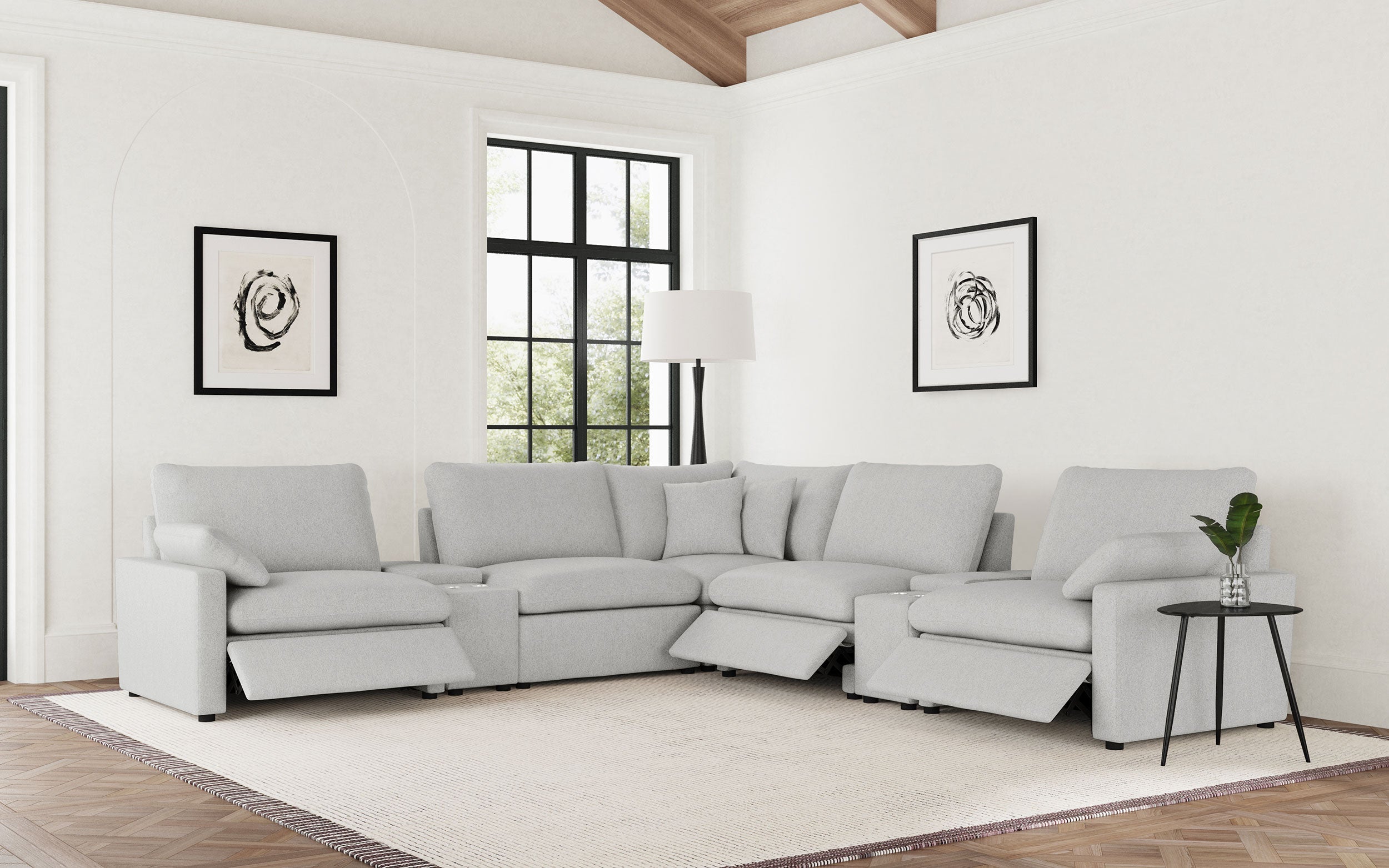 Collins Modular Power Reclining Sectional