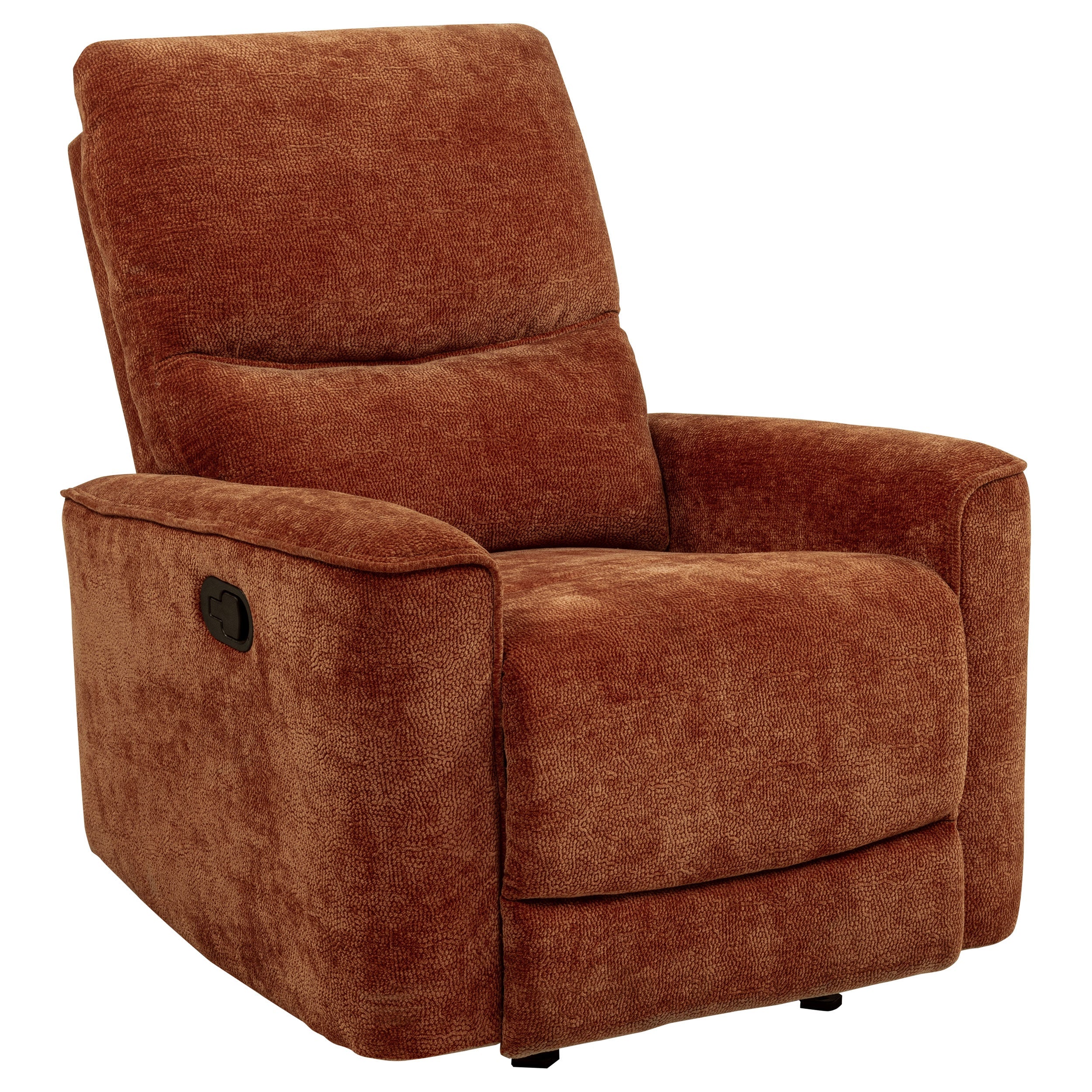 Navarro Chenille Upholstered Glider Recliner
