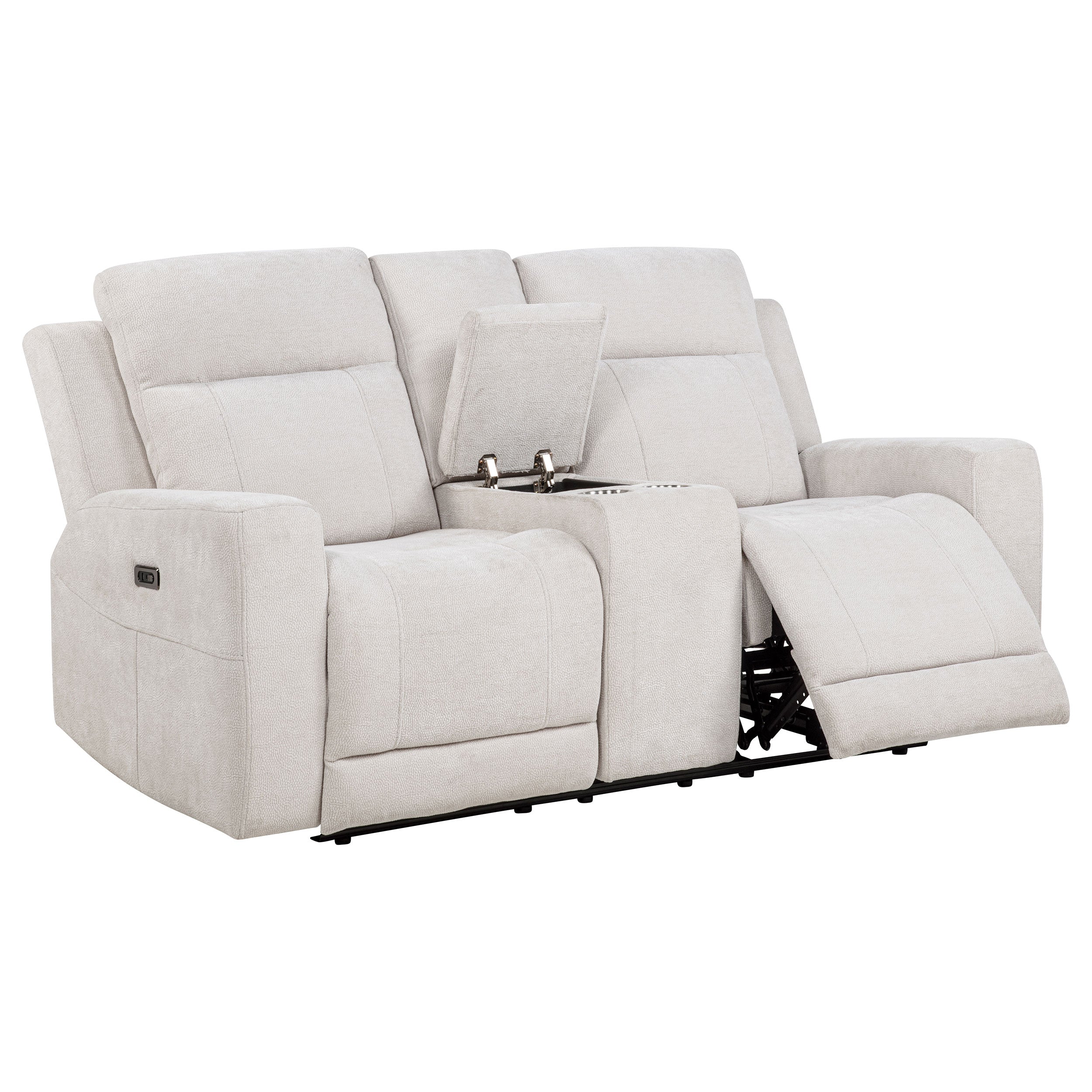 Kennett Chenille Power Reclining Sofa Set
