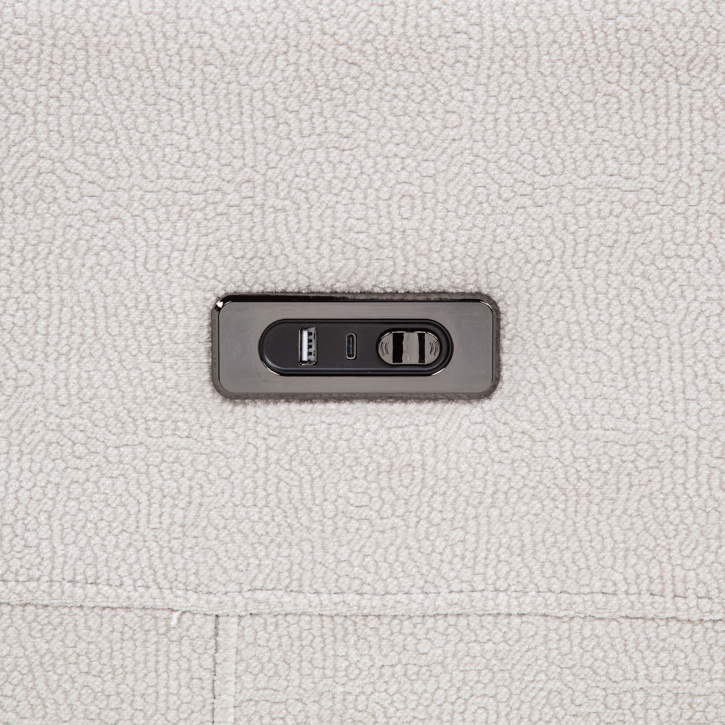 Kennett Chenille Upholstered Power Recliner Chair