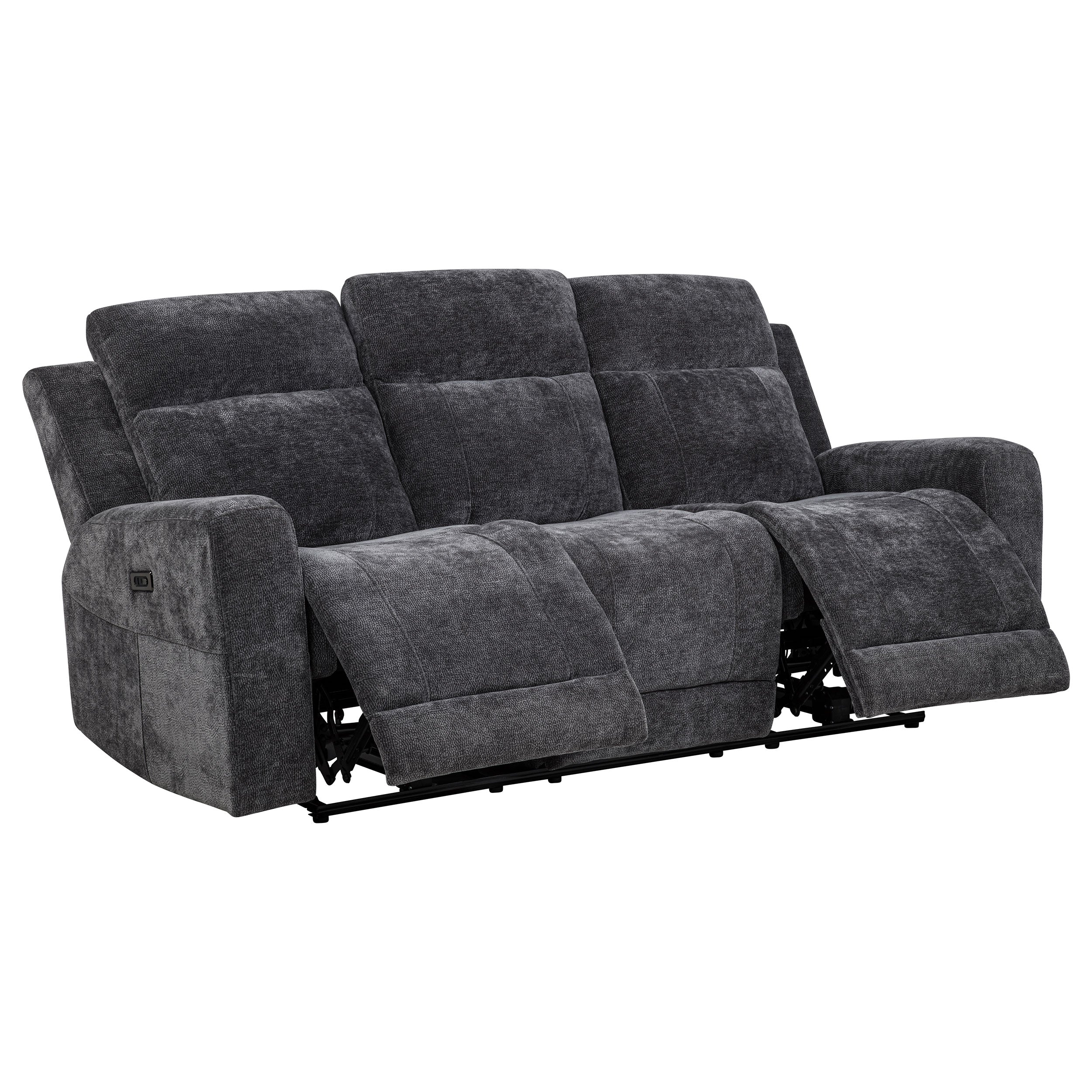 Kennett Chenille Power Reclining Sofa Set