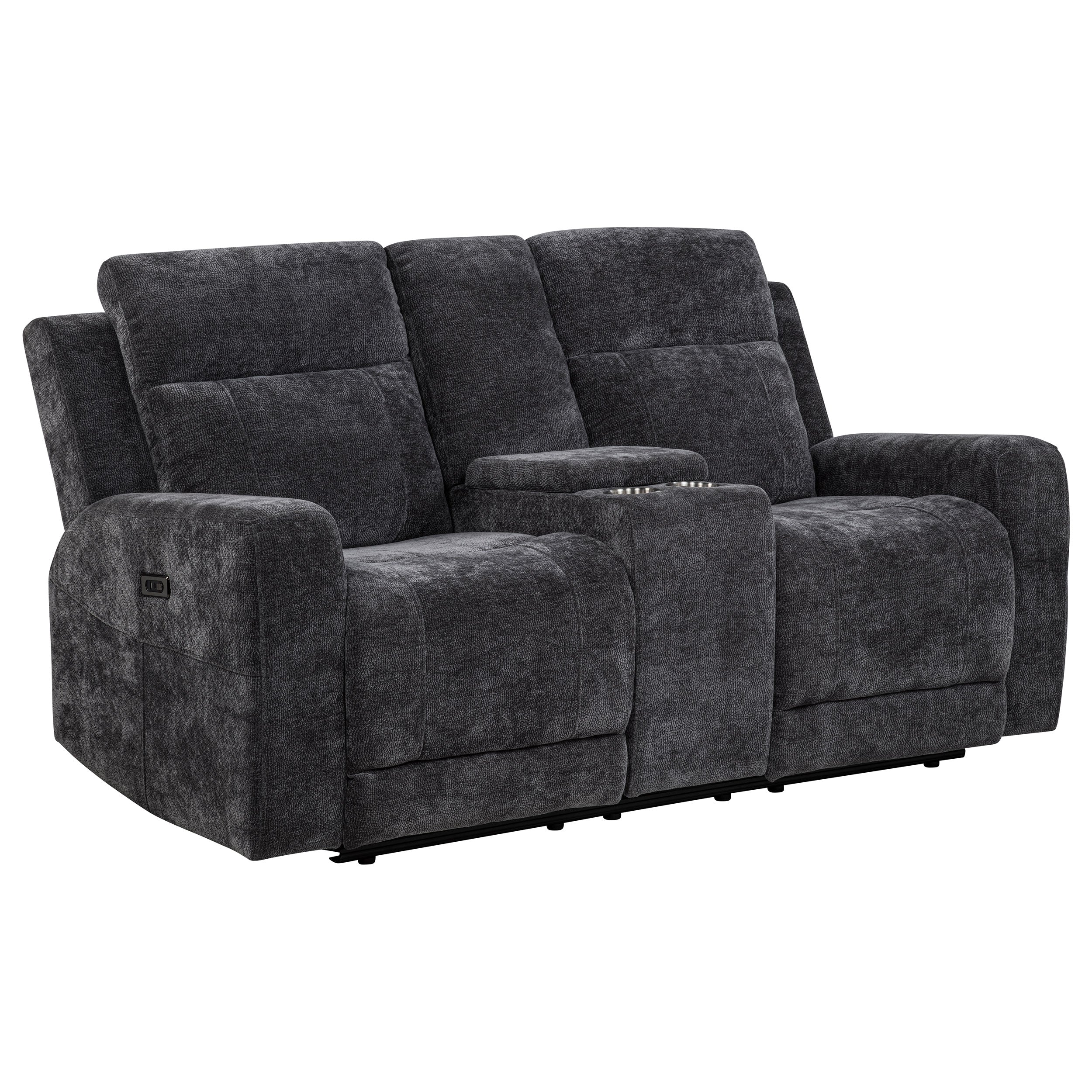 Kennett Chenille Power Reclining Sofa Set
