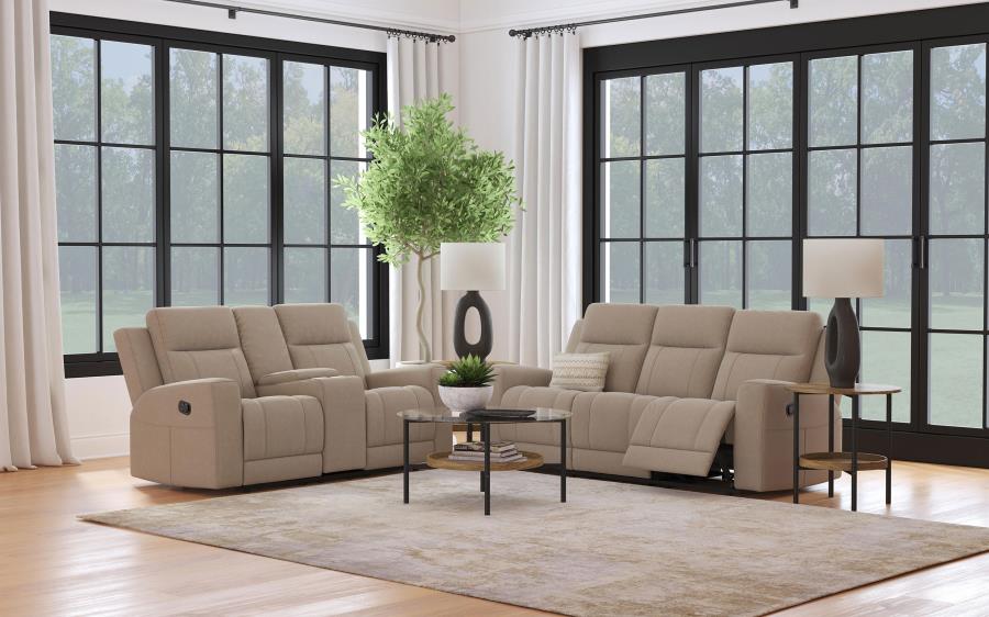 Brentwood Upholstered Reclining Sofa Set