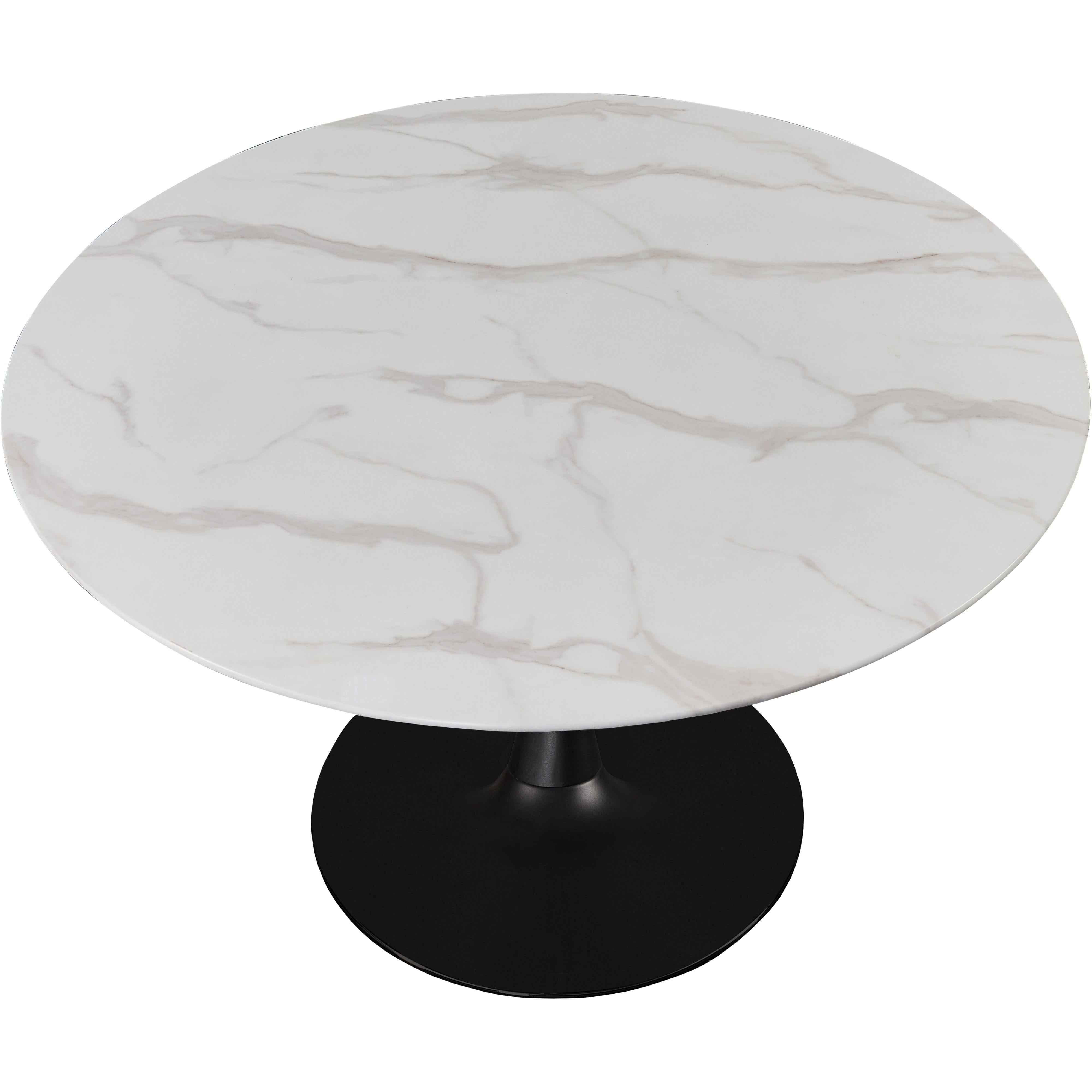 Meridian Holly Matte Black Dining Table