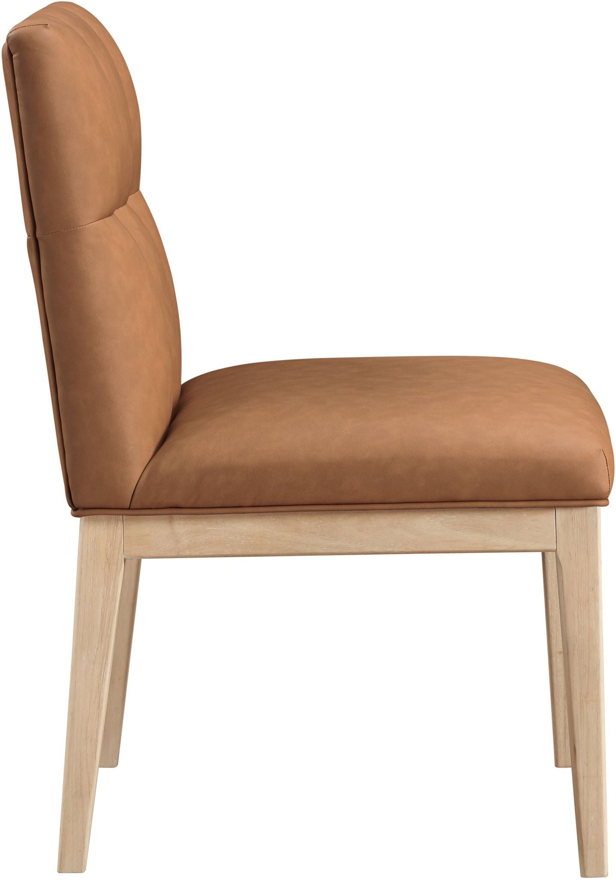 Adrian - Dining Side Chair (Set of 2) with Light Brown Legs