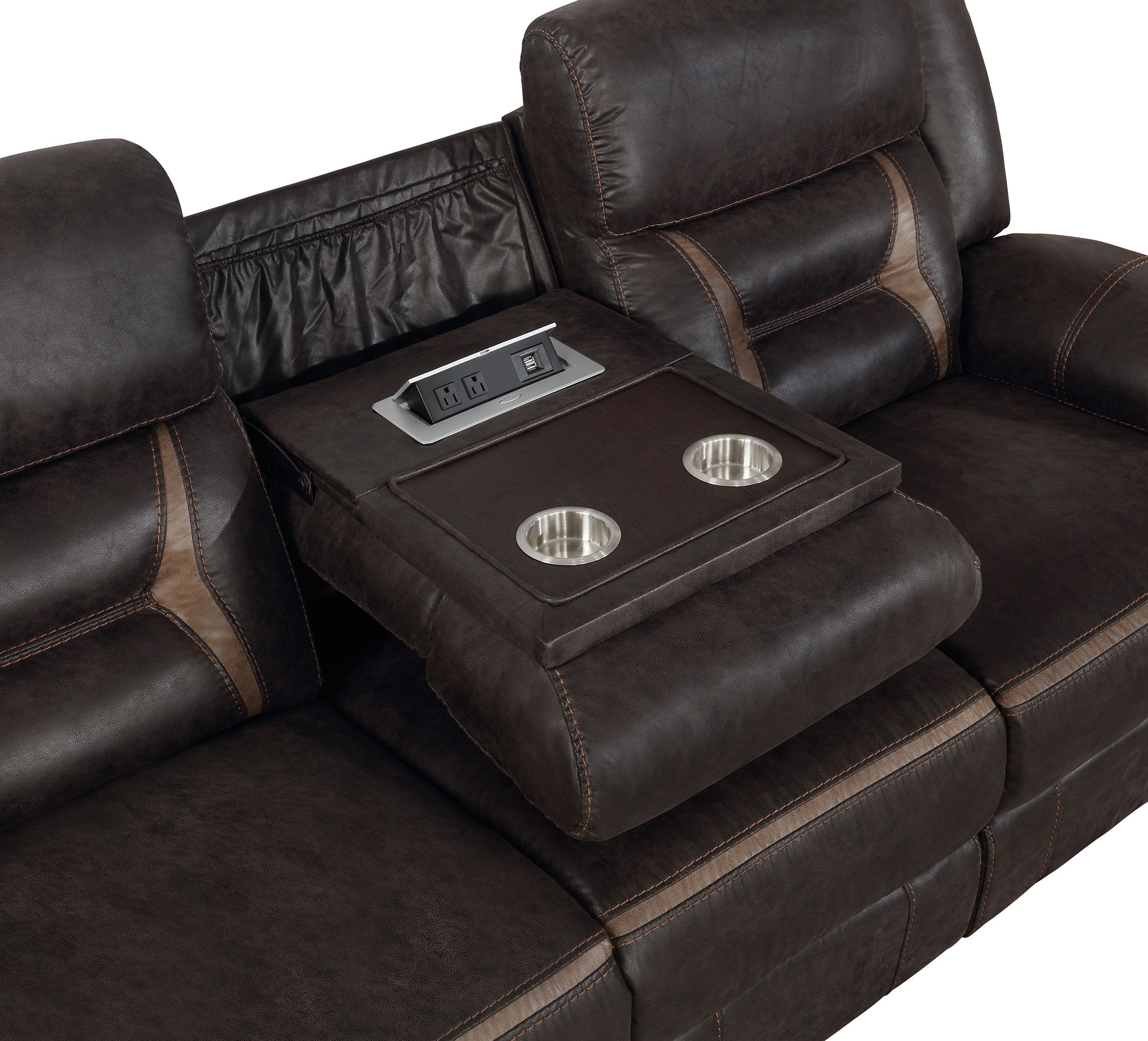 Greer Upholstered Motion Reclining Sofa
