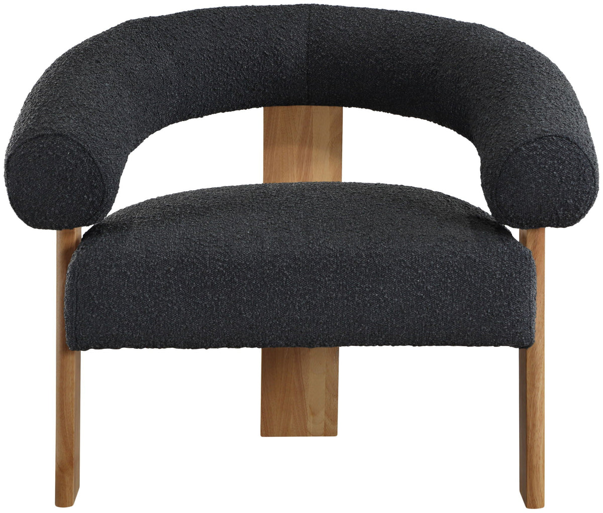 Winston - Accent Chair with Natural Legs