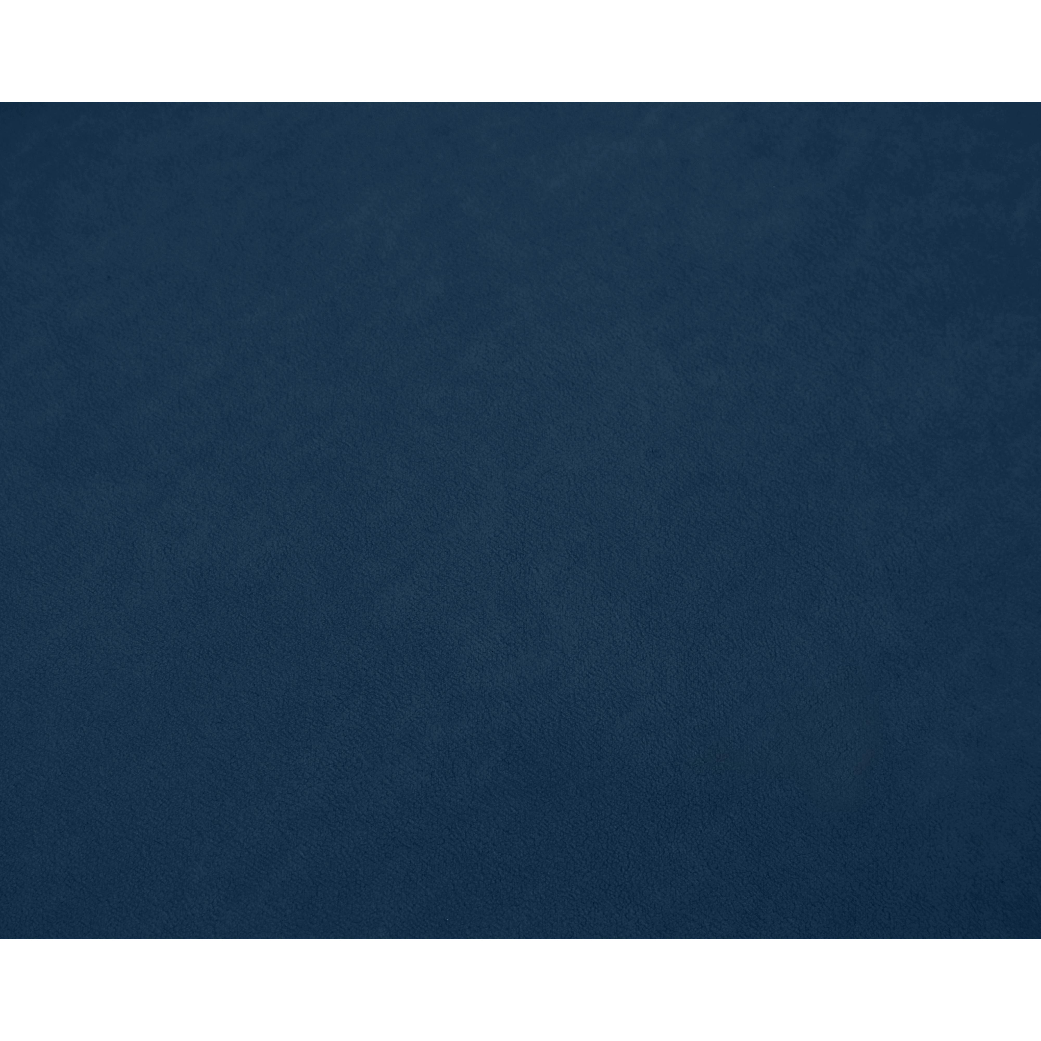 Meridian Plush Navy Velvet Standard Comfort Modular Ottoman