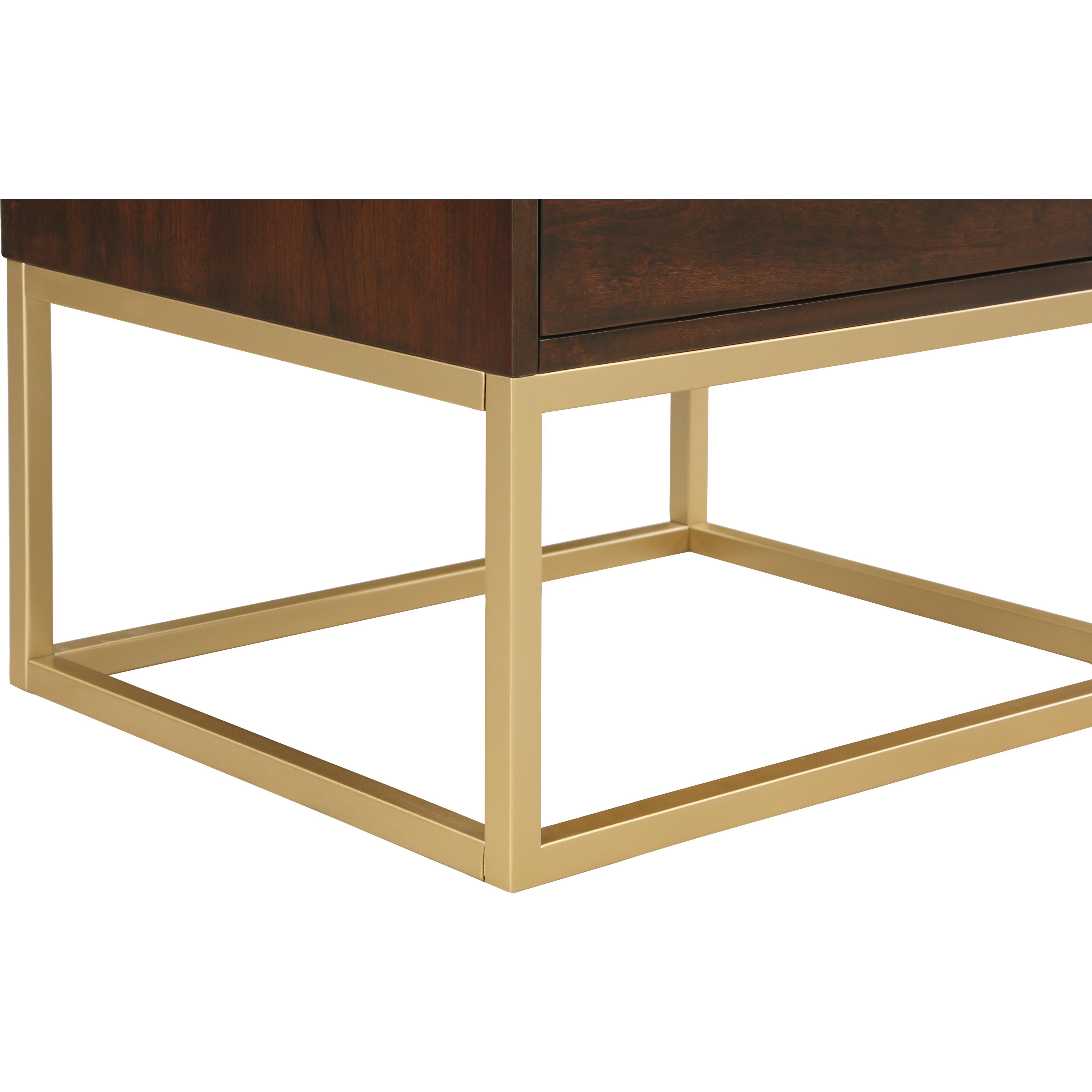 Meridian Maxine Brown Night Stand