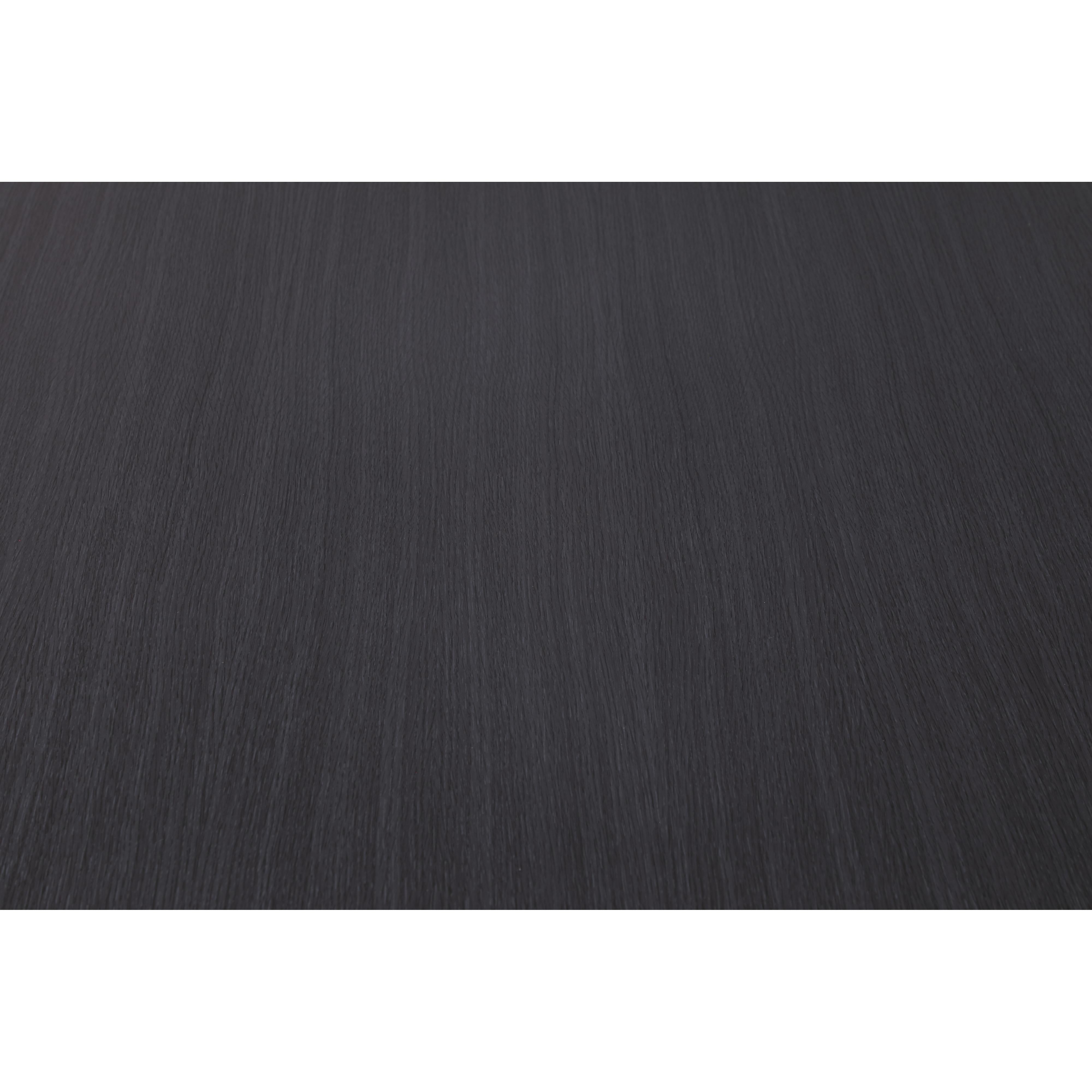 Meridian Excel Grey Oak Veneer Lacquer Extendable Dining Table (3 Boxes)