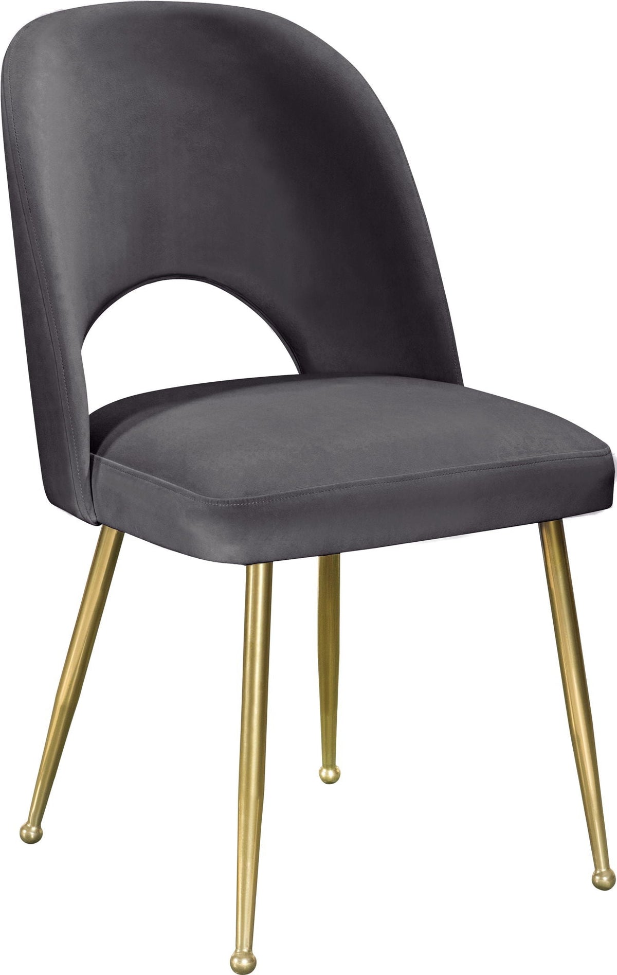 Logan - Dining Chair (Set of 2) with Gold Legs