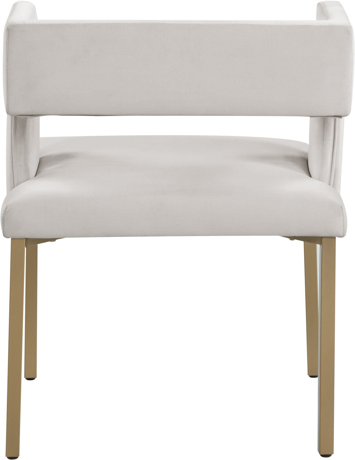 Caleb - Dining Chair (Set of 2) with Gold Legs