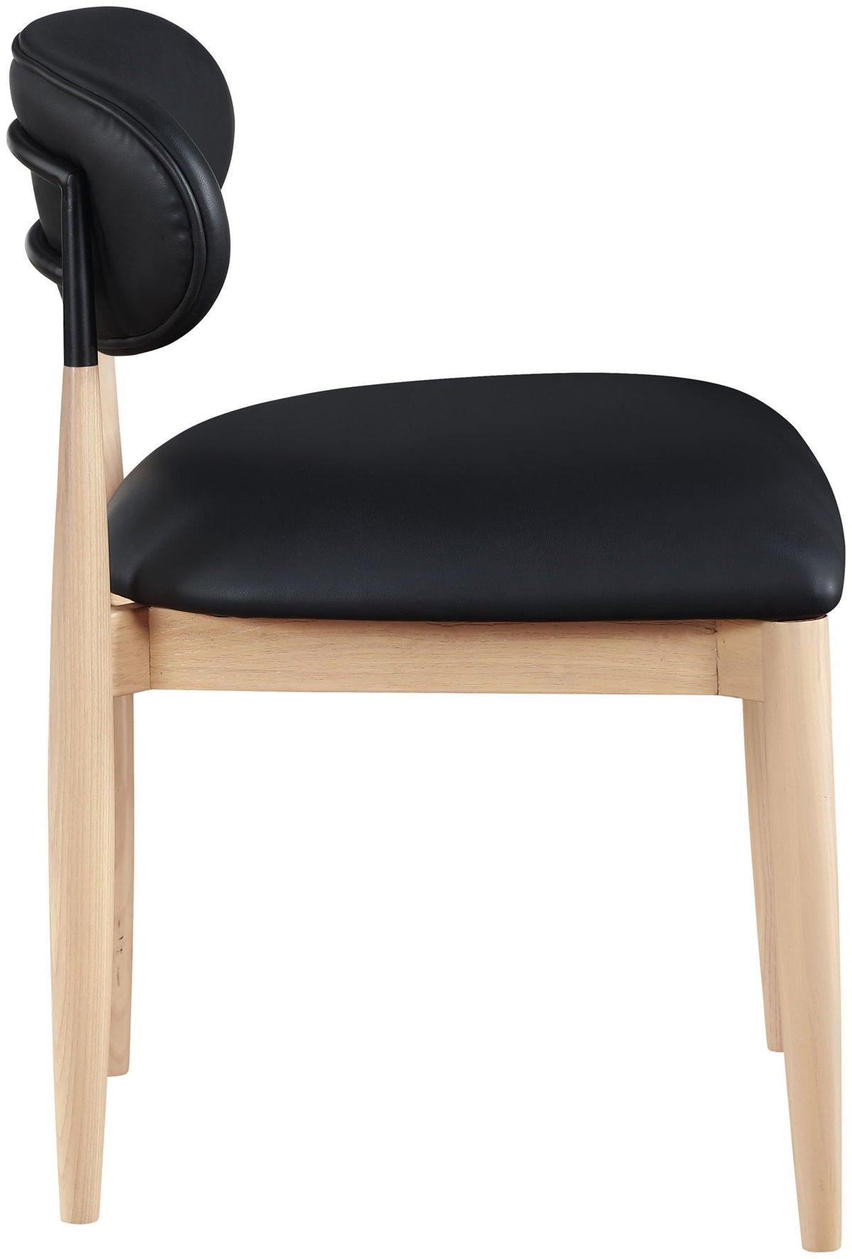 Riccio - Side Chair (Set of 2) with Natural Frame