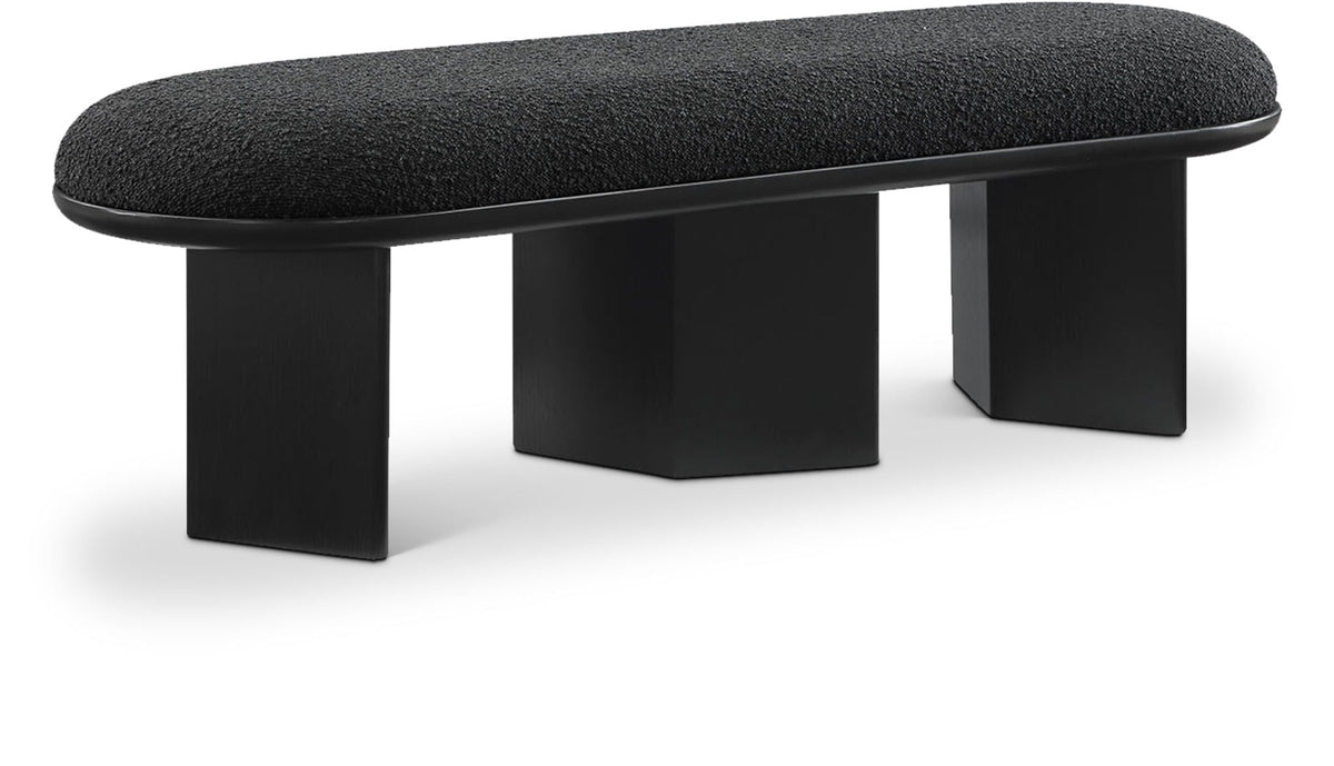 Wilshire - Bench with Black Base