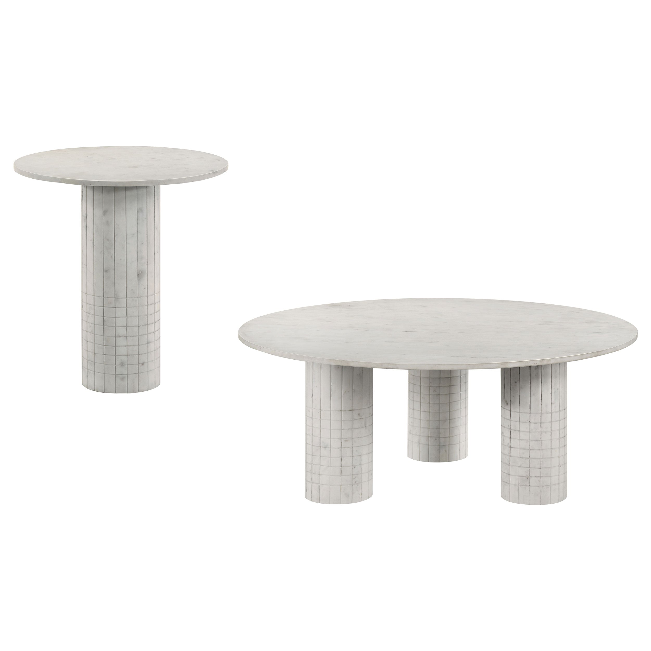 Astoria Marble Coffee and End Table Set