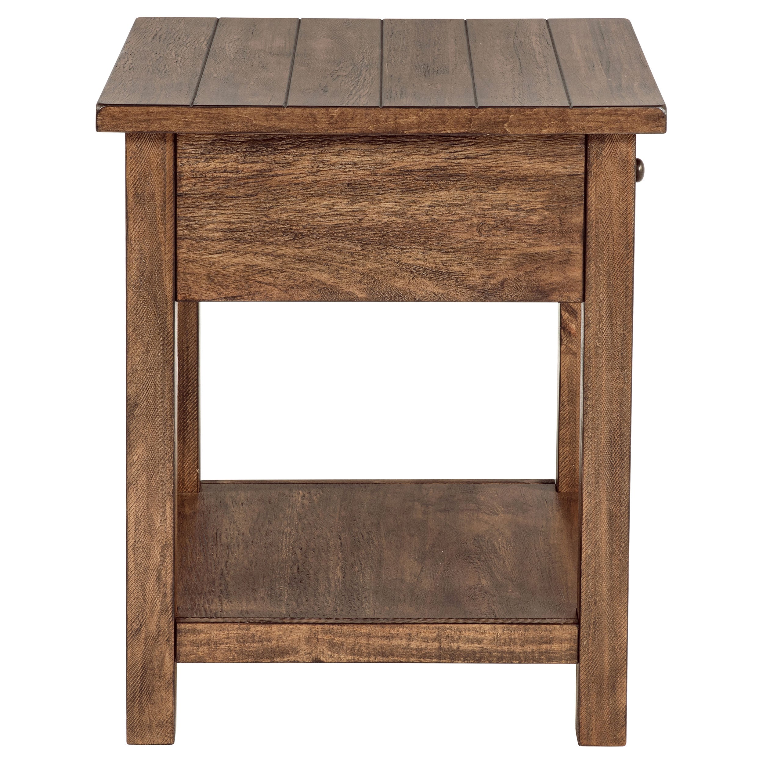 Payne 1-drawer Wood End Table with Shelf