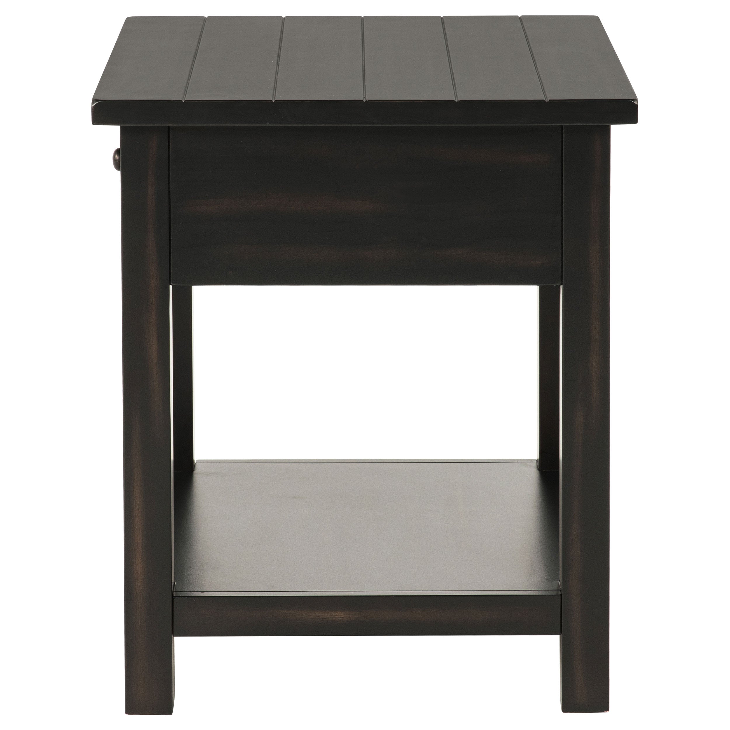 Payne 1-drawer Wood End Table with Shelf